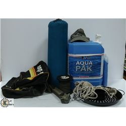 LG CAMPER'S BOX INCL. 5 GAL. AQUA