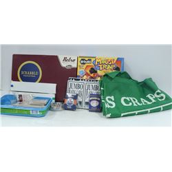 BOX W/GAMES & CARDS INCL. RETRO