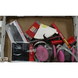 LARGE FLAT W/QUALITY AUTOBODY TOOLS &