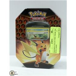 POKEMON COLLECTORS THEME TIN WITH CARDS