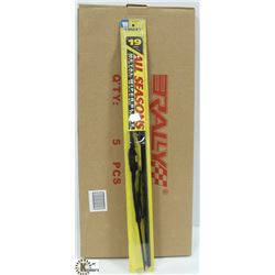 BOX OF 5 NEW 19" WIPER BLADES