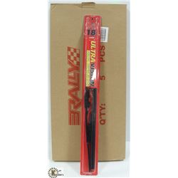 BOX OF 5 NEW 18" WIPER BLADES