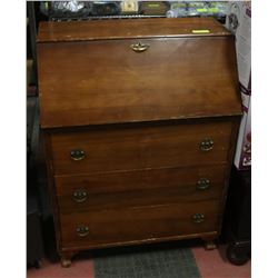 VINTAGE SOLID WOOD BROWN