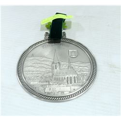 PEWTER LARGE MEDALLION- SINZHEIM GERMANY- 95%
