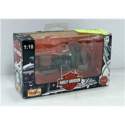 MAISTO HARLEY DAVIDSON MODEL- FLAT HEAD MILITARY