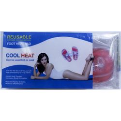 PAIR OF NEW COOL HEAT FOOT HOT / COLD PADS - JUST