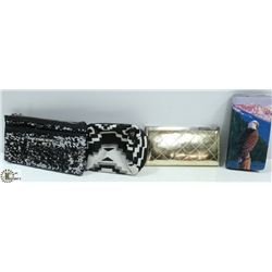 FLAT OF WALLETS & MAKEUP BAGS
