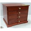 Image 1 : 4 DRAWER JEWELLERY BOX
