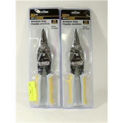 2 PAIR OF AVIATION SNIPS
