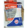 Image 1 : BOX OF SANITAIRE ODOR ELIMINATING VACUUM BAGS