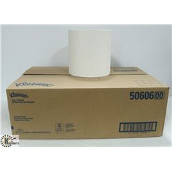 CASE OF KLEENEX ROLL TOWELS, 6 ROLLS PER CASE