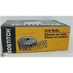 CASE OF BOSTITCH 2" X .090" COIL NAILS, #C6R90BDG