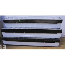 LOT OF 5 FLUORESCENT LIGHT FIXTURES