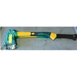 FIBERGLASS HANDLE AXE AND HATCHET SET -