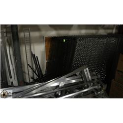 LARGE LOT OF ASSORTED RACKING