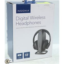 NEW INSIGNIA DIGITAL WIRELESS HEADPHONES