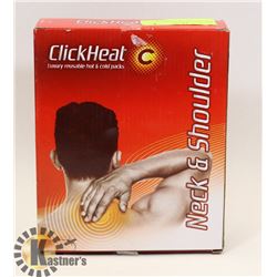 NEW CLICK HEAT LUXURY REUSABLE HOT & COLD PACKS