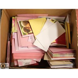BOX OF ASSORTED GREETING CARDS