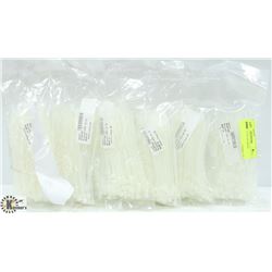 6 BAGS OF 6" NYLON ZIPTIES