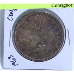 1963 CANADIAN SILVER DOLLAR