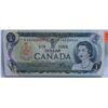 Image 1 : CANADIAN 1973 $1 REPLACEMENT NOTE.