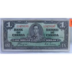 CANADIAN 1937 $1 BILL.