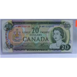 CANADIAN 1969 $20 REPLACEMENT NOTE.