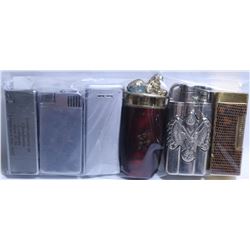 SIX LIGHTERS MAXIM PENGUIN CORNWALL ETC