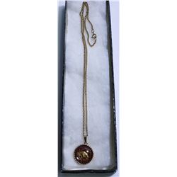 SARAH CAVENTRY TAURUS ZODIAC NECKLACE