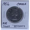 Image 1 : 1956 CANADIAN 50 CENT COIN.