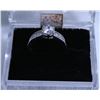 Image 1 : STERLING SILVER CZ RING SIZE 6-1/2