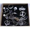 Image 1 : ASSORTMENT OF LADIES .925 STERLING SILVER JEWELRY.