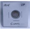 Image 1 : 1915 LOW MINTAGE 5 CENT COIN.