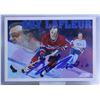 Image 1 : GUY LAFLEUR AUTOGRAPHED CARD MONTREAL CANADIENS