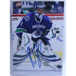 ROBERTO LUONGO VANCOUVER CANUCKS SIGNED POSTCARD