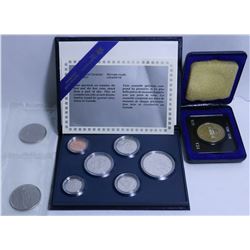 LOT OF VARIOUS CANADA $1 SPECIMEN COINS AND SET