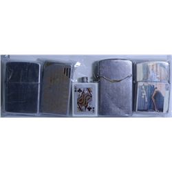 FOUR LIGHTERS FISHER KLITE PENGUIN WIN