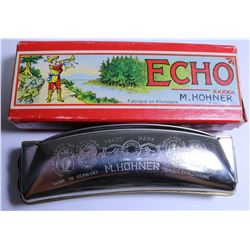 GERMAN HOHNER ECHO HARMONICS IN ORIGINAL BOX