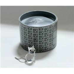 1980'S SWAROVSKI IN BOX CAT