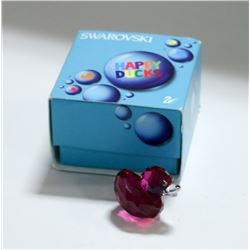 SWAROVSKI IN BOX HAPPY DUCKS RED