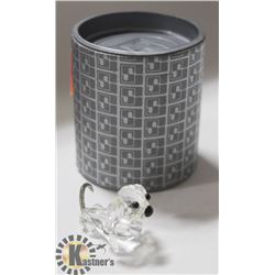 1980'S SWAROVSKI IN BOX DACHSHUND