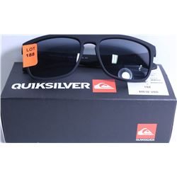 PAIR OF NEW QUIKSILVER SUNGLASSES ON CHOICE