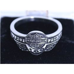 HARLEY DAVIDSON SYMBOL RING SIZE 12-1/2