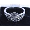 Image 1 : HARLEY DAVIDSON SYMBOL RING SIZE 12-1/2
