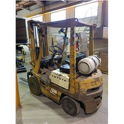 TOYOTA LIFT TRUCK, MODEL #42-4FG15, CAPACITY