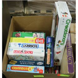 BOX OF ASSORTED GAMES