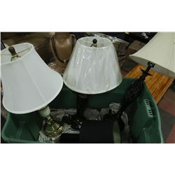 LARGE GREEN BIN WITH 4 LAMPS - GENERAL,