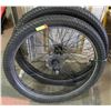 Image 1 : PAIR OF FRONT / REAR BICYCLE FAT TIRES 27.5" X 2.