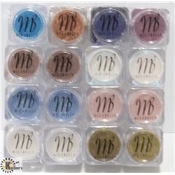 16 MICABELLA NATURAL MINERAL EYE SHADOW, ASSORTED