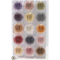 15 MICABELLA NATURAL MINERAL EYE SHADOW, ASSORTED